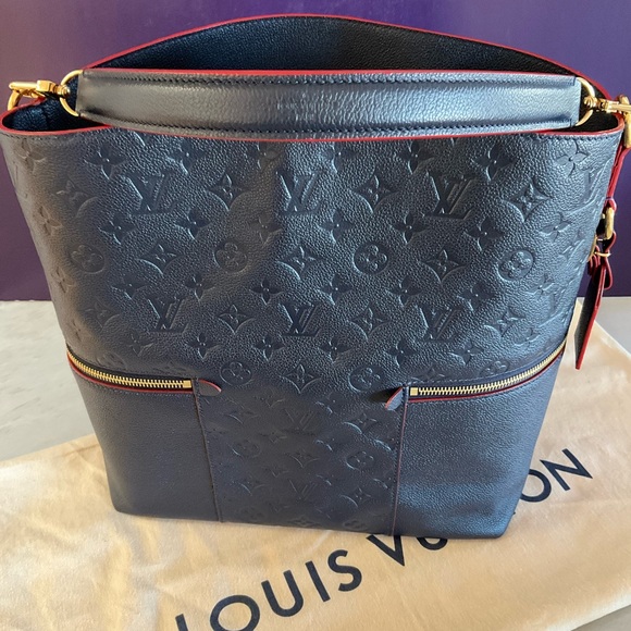 Sold Louis Vuitton Melie Empreinte Marine Rouge - Picture 5 of 16